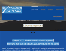 Tablet Screenshot of laatalaya.com.ar